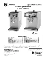 Crathco 5311 Operator'S Manual preview