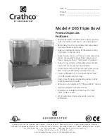 Crathco Crathco D35 Specifications preview