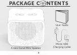 Preview for 3 page of Crave Curve Mini User Manual