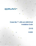 Cray ClusterStor L300 Installation Manual предпросмотр