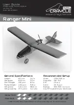 Предварительный просмотр 1 страницы Craycle Hobby Ranger Mini User Manual