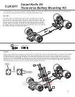 Preview for 1 page of CRC Carpet Knife Xti Manual