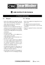 Preview for 7 page of CRC SmartWasher SW-23-RGB User Instruction Manual