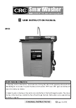 Preview for 12 page of CRC SmartWasher SW-23-RGB User Instruction Manual