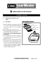 Предварительный просмотр 8 страницы CRC SmartWasher SW-23 User Instruction Manual