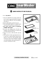 Предварительный просмотр 12 страницы CRC SmartWasher SW-23 User Instruction Manual