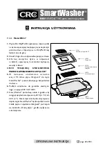 Предварительный просмотр 60 страницы CRC SmartWasher SW-23 User Instruction Manual