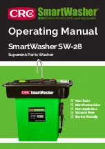 CRC SmartWasher SW-28 Operating Manual preview