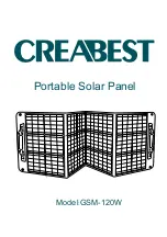 Creabest GSM-120W Manual preview