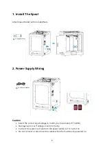 Предварительный просмотр 8 страницы Creality CR-5 Pro User Manual