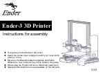 Preview for 1 page of Creality3D Ender-3 Pro Instructions For Assembly