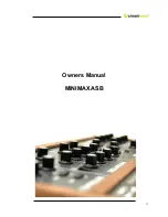 CreamWare MINIMAX ASB Owner'S Manual preview