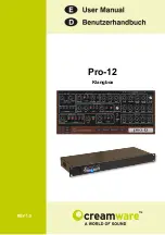 CreamWare Pro-12 User Manual preview