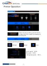 Предварительный просмотр 12 страницы CreatBot F430 User Manual