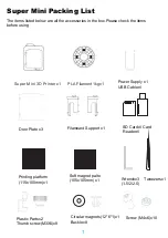 Preview for 2 page of Createbot Super Mini Instructions Manual