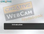 Preview for 6 page of Creation WebCam Notebook User Manual