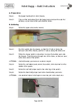 Предварительный просмотр 2 страницы Creative Computing Robot Buggy Build Instructions