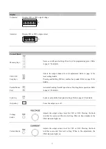 Preview for 6 page of CREATIVE ELECTRONICS SMC-3303X Operation Manual