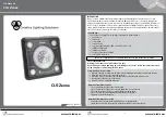 Предварительный просмотр 1 страницы Creative Lighting Solutions CLS Zense Manual