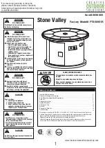 Preview for 1 page of Creative Outdoor Solutions FTS60981R Manual