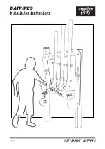 Preview for 1 page of Creative Play BATPIPES Installation Instructions