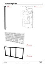 Предварительный просмотр 2 страницы Creative Play BATSMAN WITH MESH PANEL Installation Instructions Manual