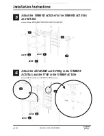 Preview for 9 page of Creative Play CLYDE ACTIVITY CENTRE Installation Instructions Manual