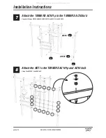 Preview for 10 page of Creative Play CLYDE ACTIVITY CENTRE Installation Instructions Manual