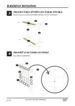 Preview for 8 page of Creative Play DART ACTIVITY CENTRE ROUND Installation Instructions Manual