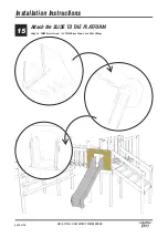 Preview for 15 page of Creative Play DART ACTIVITY CENTRE ROUND Installation Instructions Manual