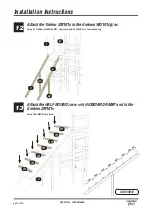 Предварительный просмотр 17 страницы Creative Play FORT BELKNAP Installation Instructions Manual