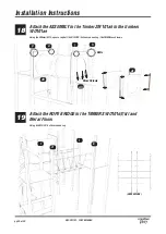 Предварительный просмотр 20 страницы Creative Play FORT BELKNAP Installation Instructions Manual