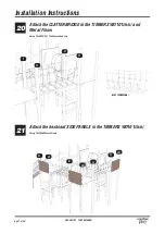 Предварительный просмотр 21 страницы Creative Play FORT BELKNAP Installation Instructions Manual