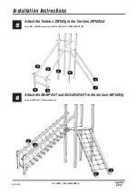 Предварительный просмотр 9 страницы Creative Play FORT LEAVENWORTH Installation Instructions Manual