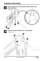 Предварительный просмотр 11 страницы Creative Play FORT LEAVENWORTH Installation Instructions Manual