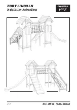 Creative Play Fort Lincoln Installation Instructions Manual preview