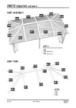 Предварительный просмотр 4 страницы Creative Play HIPPED ROOF SHELTER CP046/HR Assembly Instructions Manual