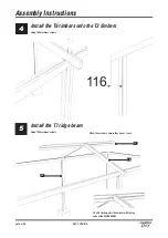 Предварительный просмотр 10 страницы Creative Play HIPPED ROOF SHELTER CP046/HR Assembly Instructions Manual