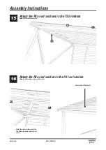 Предварительный просмотр 18 страницы Creative Play HIPPED ROOF SHELTER CP046/HR Assembly Instructions Manual