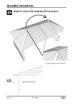 Предварительный просмотр 22 страницы Creative Play HIPPED ROOF SHELTER CP046/HR Assembly Instructions Manual