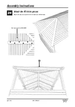 Предварительный просмотр 23 страницы Creative Play HIPPED ROOF SHELTER CP046/HR Assembly Instructions Manual