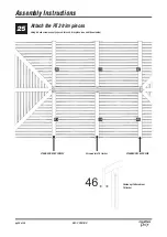 Предварительный просмотр 24 страницы Creative Play HIPPED ROOF SHELTER CP046/HR Assembly Instructions Manual