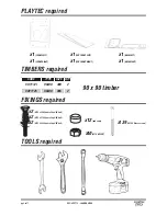 Preview for 3 page of Creative Play Land Ranger VOY112 Installation Instructions Manual