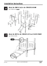 Preview for 13 page of Creative Play LILLIPUT PLAYTOWN FOUR L107 Installation Instructions Manual