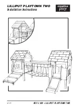 Preview for 1 page of Creative Play LILLIPUT PLAYTOWN TWO Installation Instructions Manual