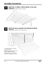 Предварительный просмотр 5 страницы Creative Play OCTAGONAL SHELTER RAMP Assembly Instructions