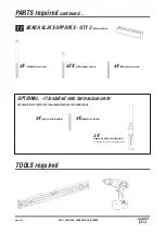 Предварительный просмотр 3 страницы Creative Play PARK BENCH - STANDARD CP049/PBS Assembly Instructions Manual