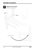 Предварительный просмотр 7 страницы Creative Play PARK BENCH - STANDARD CP049/PBS Assembly Instructions Manual