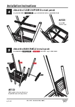 Preview for 21 page of Creative Play Pirate Ship Midi Installation Instructions Manual