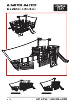 Creative Play QUARTER MASTER Installation Instructions Manual preview